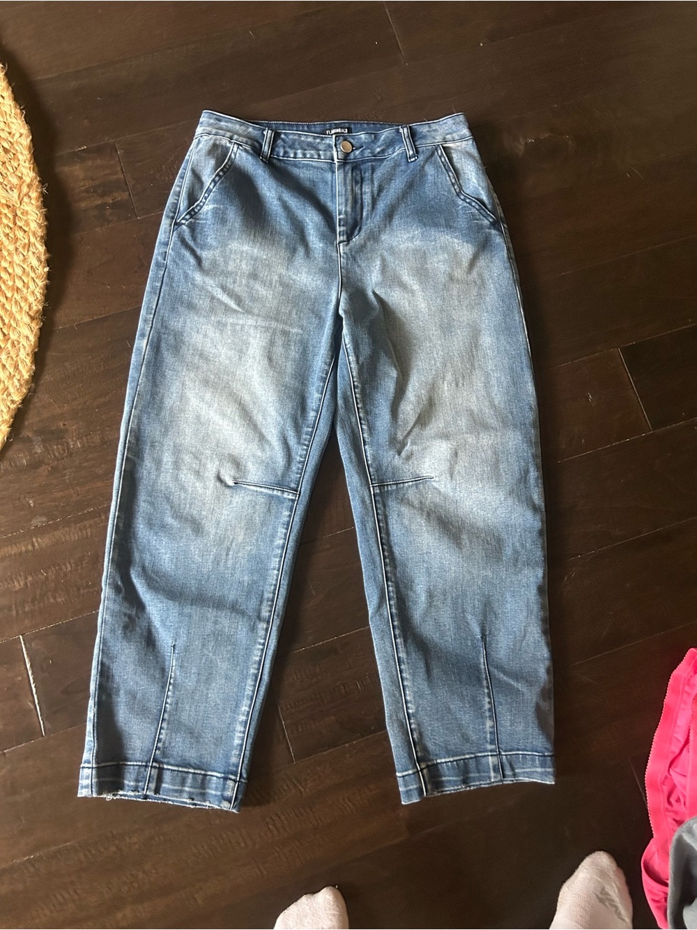 Flamingals barrel jeans #denim #barrel